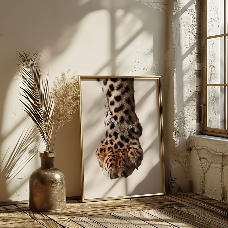 CHic Leopard Wall Art