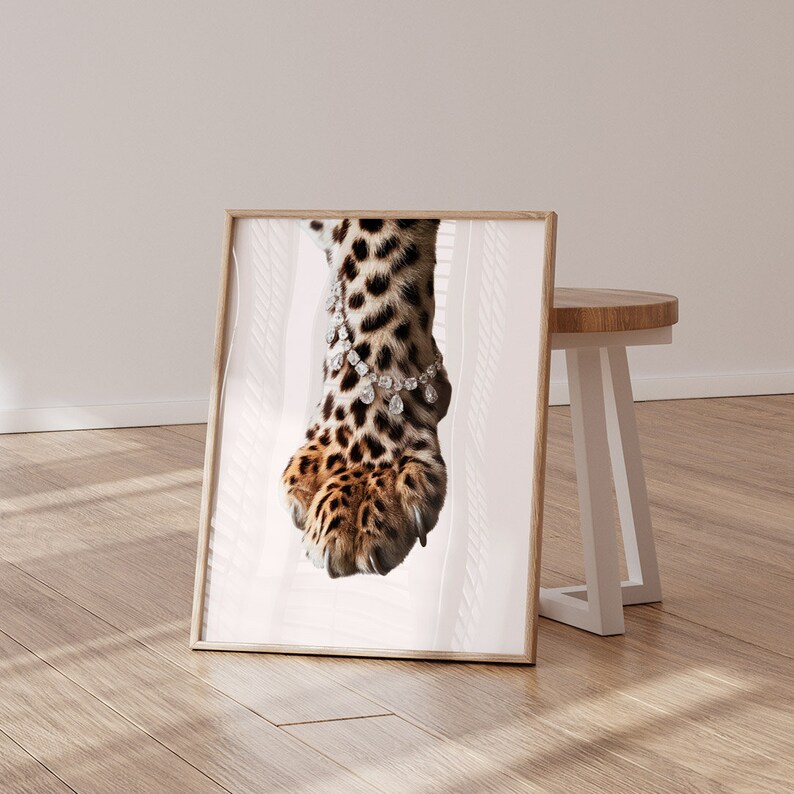 Trendy Animal Print Poster