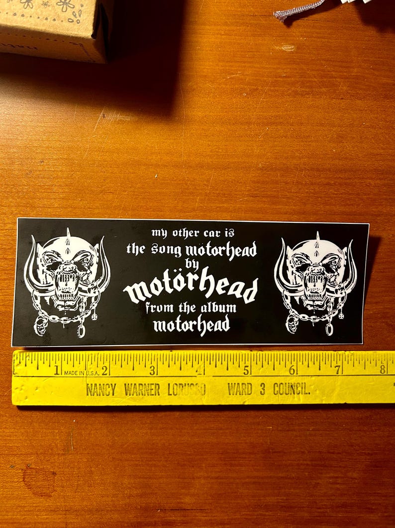 Motörhead Bumper Sticker - Etsy