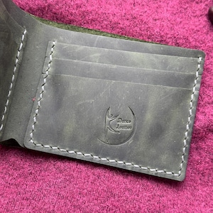 Porte-cartes en cuir pour homme, cadeau pour homme, portefeuille pour homme, carte de portefeuille, portefeuille en cuir fait main, portefeuille pour père