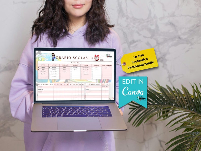 Editable School Timetable Planner, Student Planner for Boys and Girls ...