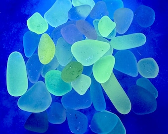 Authentique verre de mer pastel NYC MICRO MINI : verre de plage irréprochable pour la création de bijoux, verre roulé nature violets rares/lumineux ****