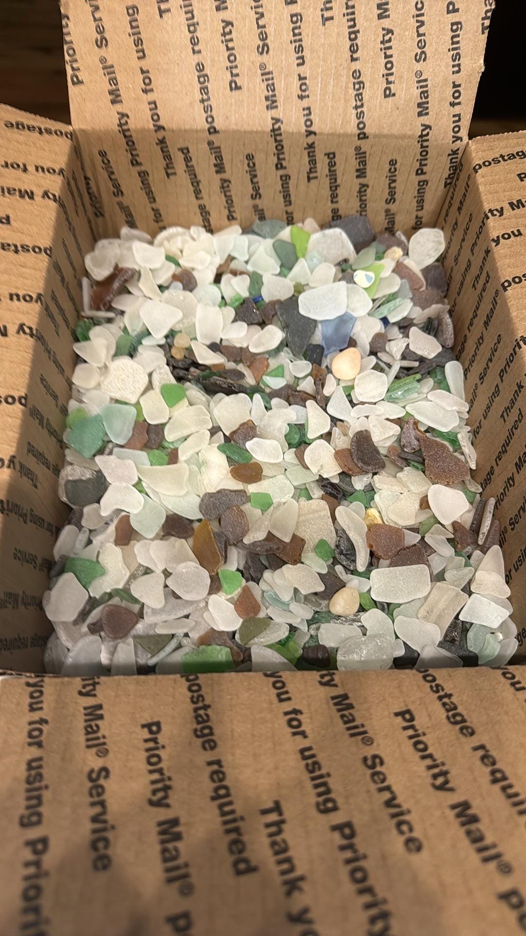 4+ lbs Genuine NYC Sea Glass: Mixed Colors, VERY GOOD Craft Quality