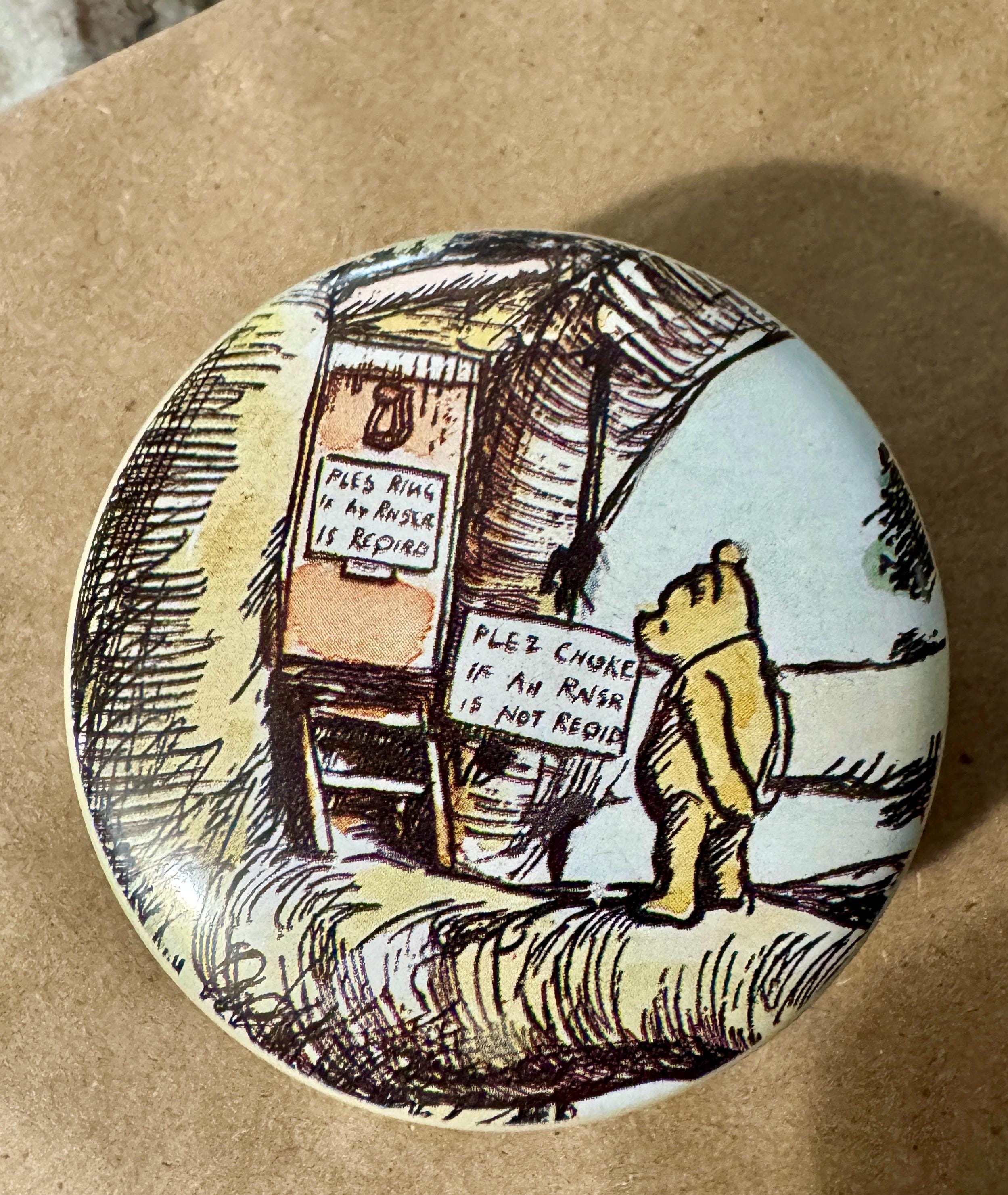 当時物 ミッドウエスト社 クラシックプー ヒンジボックス 小物入れ レトロ Pooh Trinket Box - Etsy