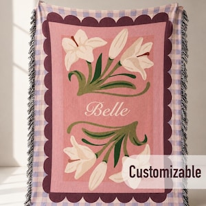 Custom Woven Blanket