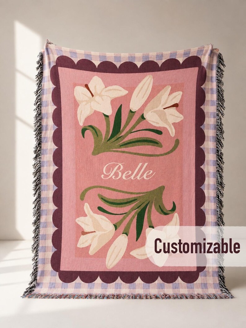 Custom Woven Blanket