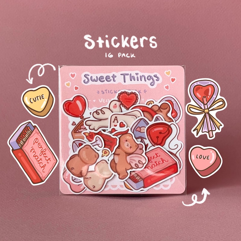 Stickers Romeotics Romantic Love Stickers - Etsy