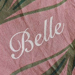 Woven Blanket Floral