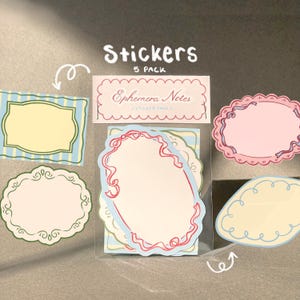 Coquette Sticker Pack of Doodle Stickers