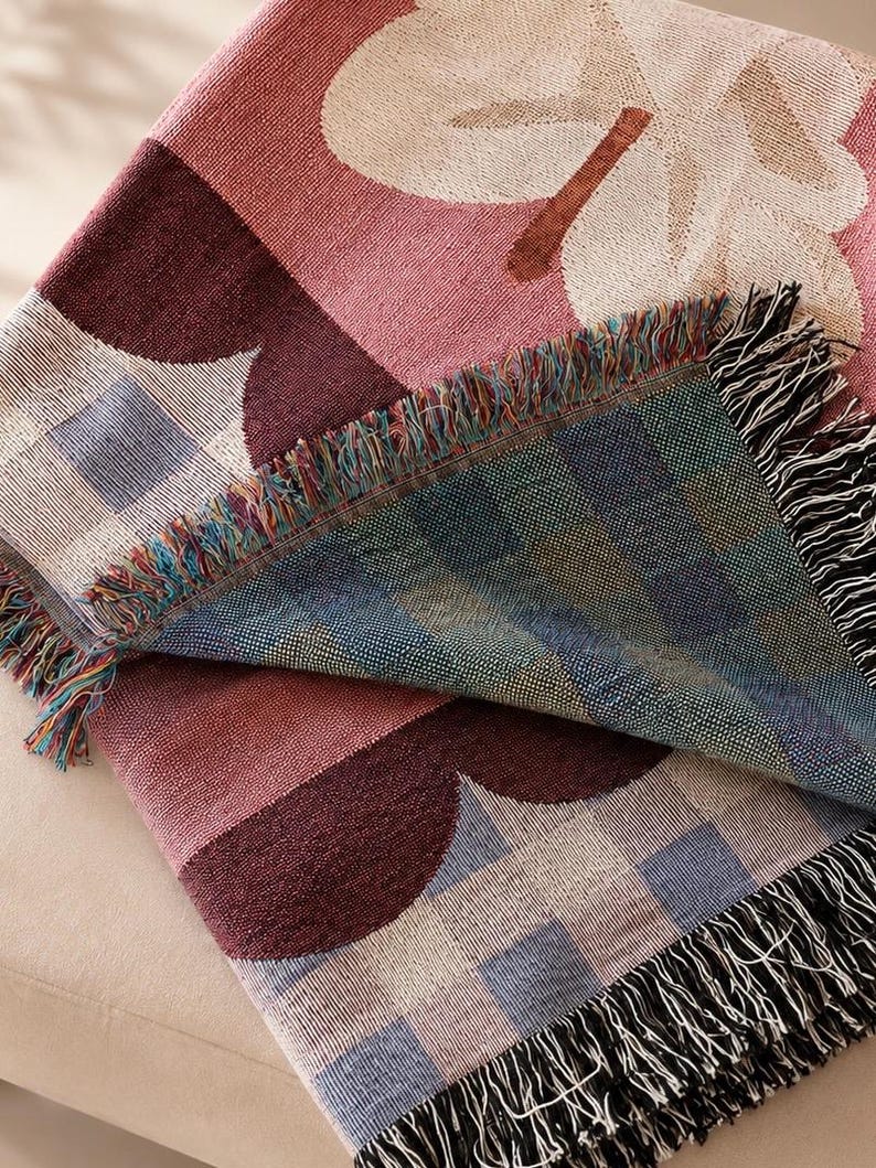 Pink Woven Blanket