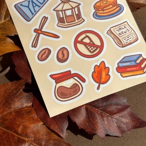 Sticker Sheet Gilmore Girls