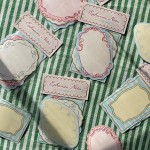 Coquette Writable Stickers