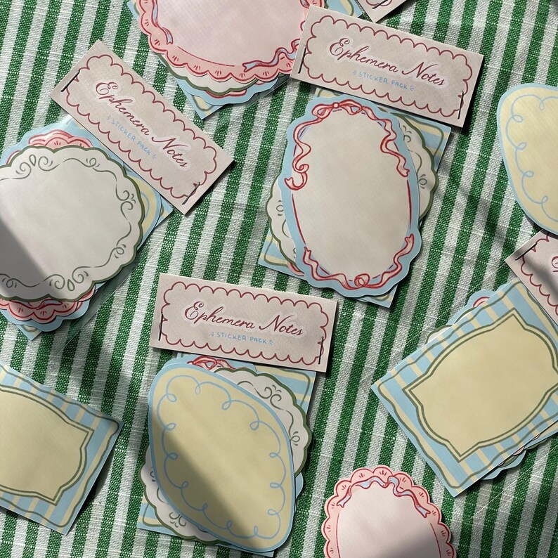 Coquette Writable Stickers
