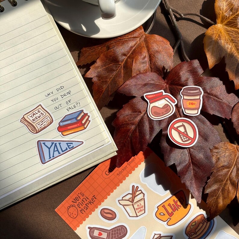 Fall Waterproof Sticker
