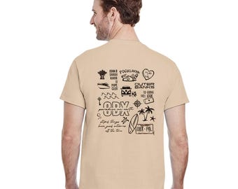 Outer Banks inspiriertes T-Shirt, OBYB, P4L, Pogue Life, John B, JJ Maybank, Pope, Kiara, Sarah Cameron, Unisex Rundhals-T-Shirt, Valentinstagsgeschenk