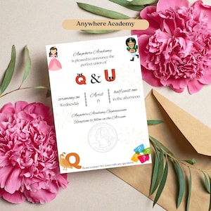 Q och U Bröllopsinbjudan\PK-KN Q och U Union