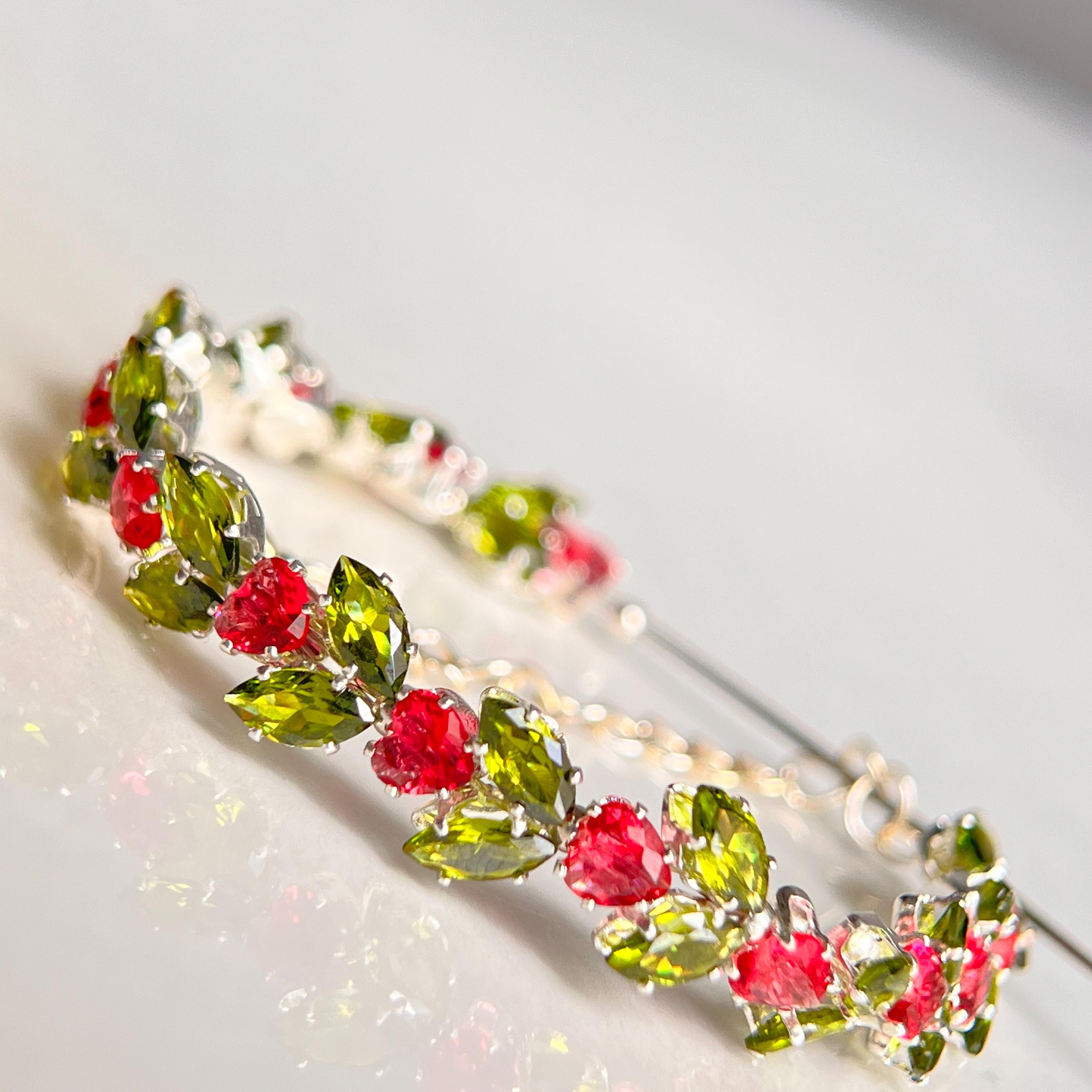 flower bracelet full kit , weaving tutorial,bead  bracelet diy material package,, homemade jewelry making set with tutorial