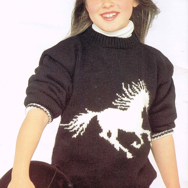 Childrens Horse Knitting Patterns - Etsy