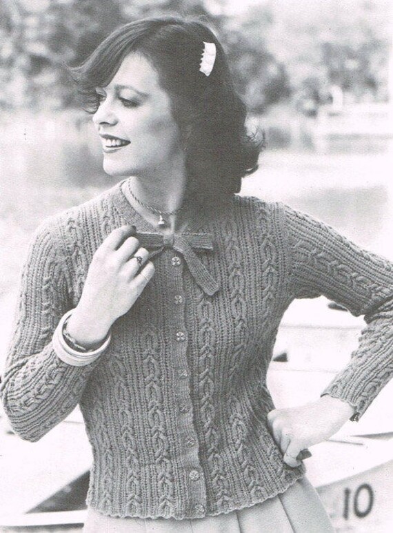 40s cardigan