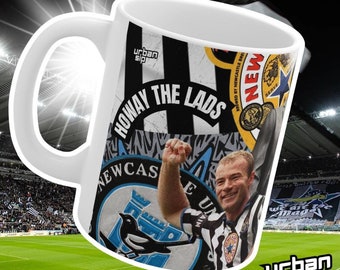Newcastle United F.C. Mug: Iconic Players & Kits