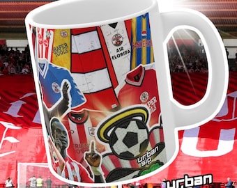 Southampton FC Mug: Iconic Players & Kits - Saints Gift