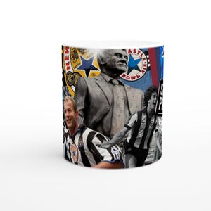 Newcastle United F.C. Mug: Iconic Players & Kits image 10
