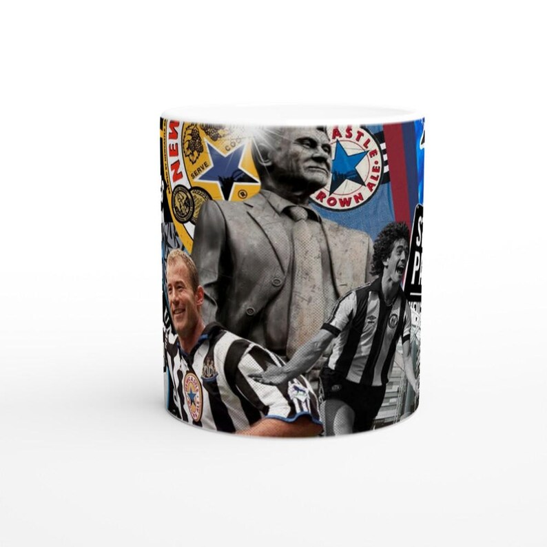 Newcastle United F.C. Mug: Iconic Players & Kits image 10