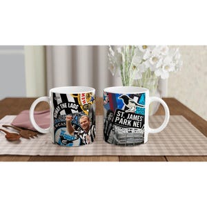 Newcastle United F.C. Mug: Iconic Players & Kits image 9