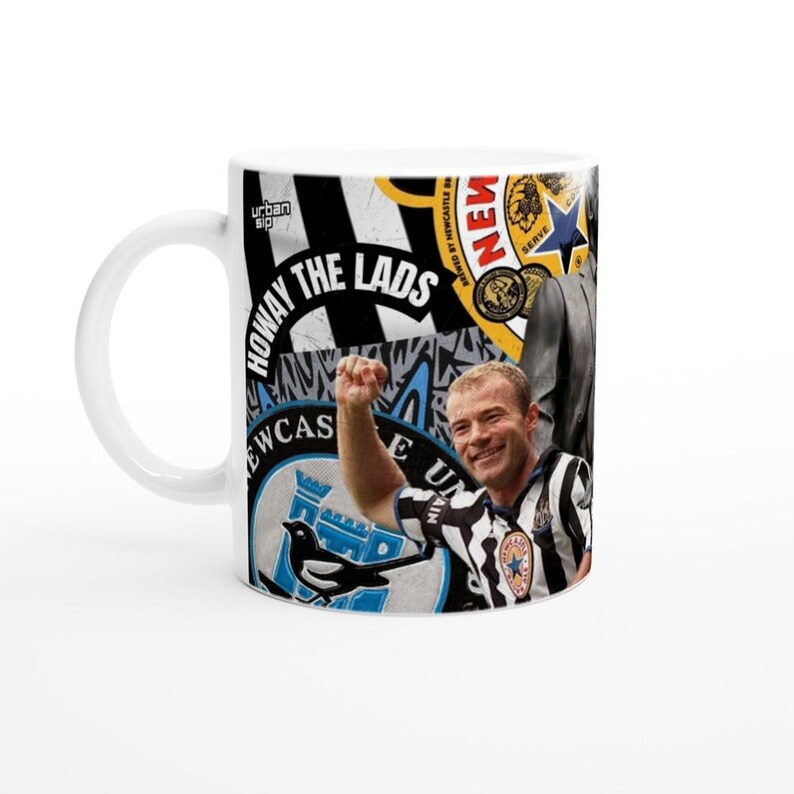 Newcastle United F.C. Mug: Iconic Players & Kits image 5