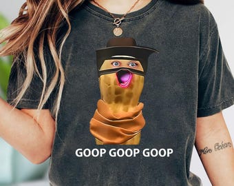 The Burnt Peanut Goop Meme Shirt, Funny Viral Meme Shirt, Sarcastic Joke T-Shirt, Quirky Meme Humor Shirt, Internet Meme Graphic Shirt