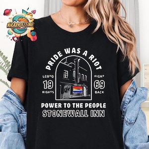 The first Pride Was a Riot Shirt, Pride month Shirt, Gay pride shirt, Lesbian pride Shirt, Equality shirt, Subtle pride shirt