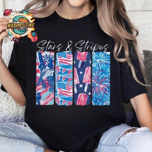 Stars Stripes And Equal Rights Shirt, Retro 4th Of July T-shirt, Liberal American Sweatshirt, Patriotic Women Gift, Feminist American Shirt