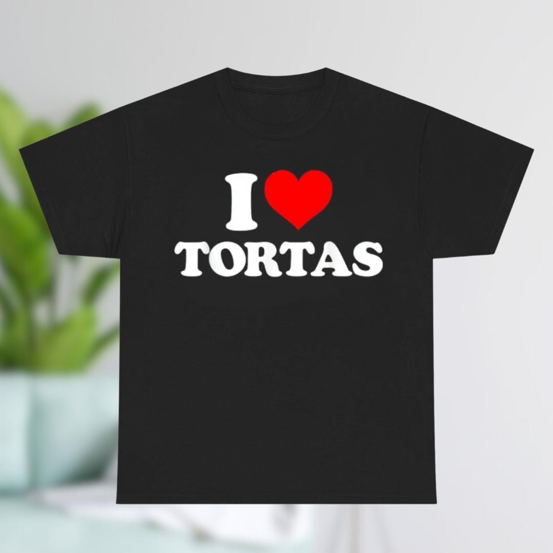 I love Tortas Comfort Colors Shirt, Funny I love Tortas Shirt, Camisa I love Tortas Shirt, I Heart Tortas Shirt, Tortas Love Shirt