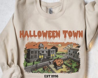 Halloweentown Est 1998 Sweatshirt, Halloweentown University, Retro Halloweentown Sweatshirt, Fall Sweatshirt, Halloween Shirt Sweatshirt