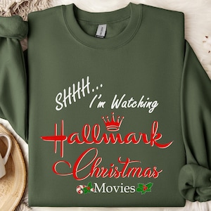 Christmas Hallmark Movie Shirt, Hallmark Christmas Movies Sweatshirt, Cozy Holiday Sweatshirt, Funny Christmas Hoodie