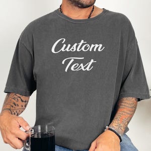 Custom Comfort Colors Tee: Personalized Shirt for Bachelorette, Bridesmaid, Birthday Gift