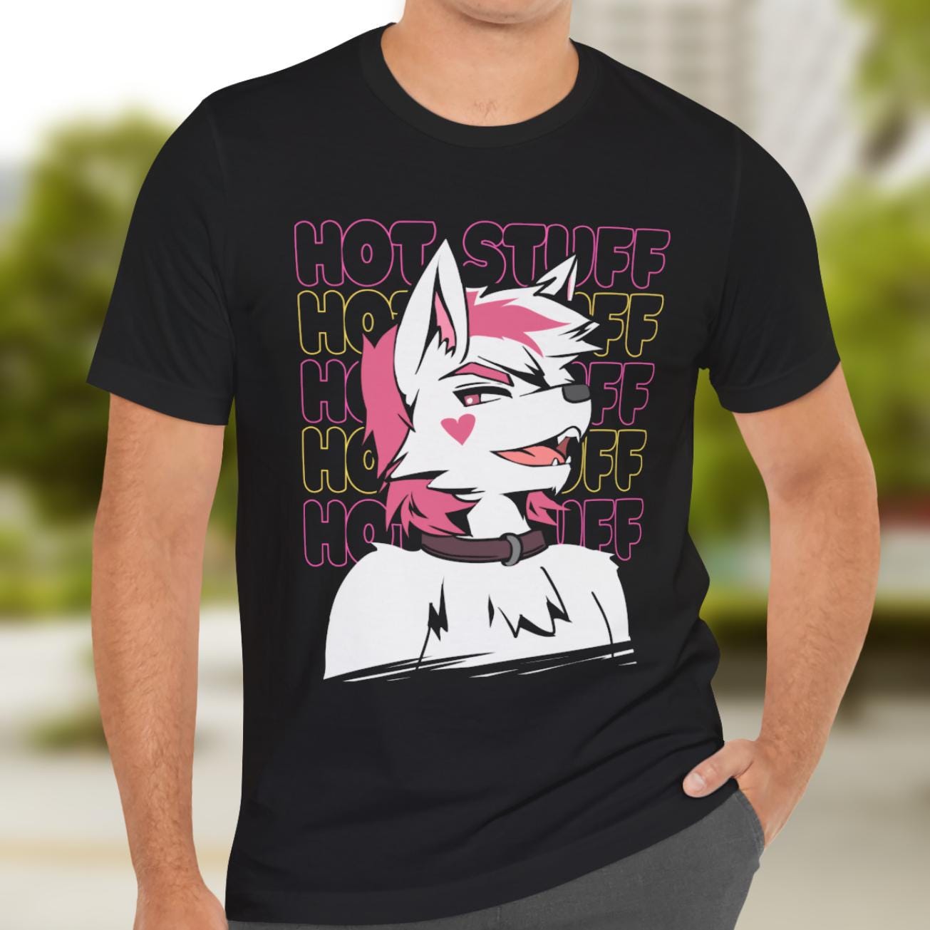 Hot Stuff Furry T-shirt - Etsy