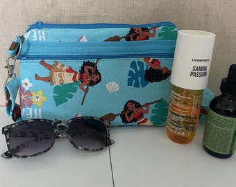 Bolso bandolera azul de Moana de Disney