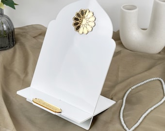 Qur’an Stand | Vertical Qur’an Holder – Elegant Islamic Home Decor & Gift