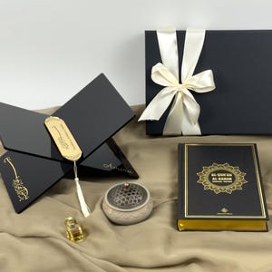 Islamisches Geschenkset – Quran Arabisch-Deutsch    – Perfekt für Ramadan, Eid, Nikah & Hochzeit