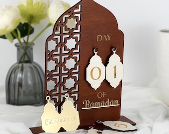 Ramadan Calendar - Countdown to Eid  | Islamic Decoration for the Home, Ideal Ramadan Gift