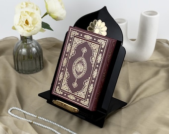 Qur’an Stand | Vertical  Quran Holder – Elegant Islamic Home Decor & Gift