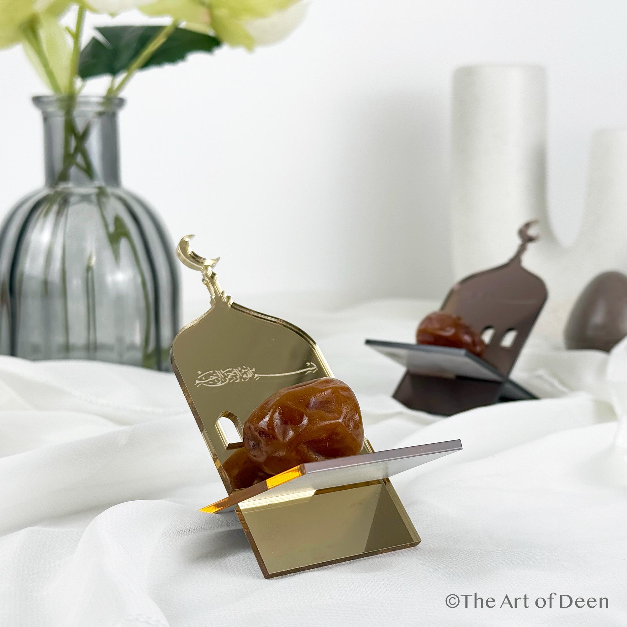 Date/sweet holder | Date Bowl for Ramadan Eid or Family Party, with bismillahirrahmanirrahim, Eid