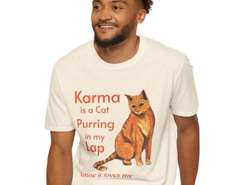 Karma ist ein Katzen T-Shirt