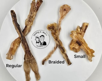 Dehydrated Beef Tendon (Moo Noodles) – Natural Single Ingredient Dog Chews – Long Lasting Healthy Treat