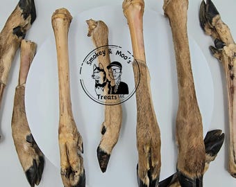 Air-Dried Venison Leg – Natural Single Ingredient Dog Chew – Long Lasting Healthy Treat