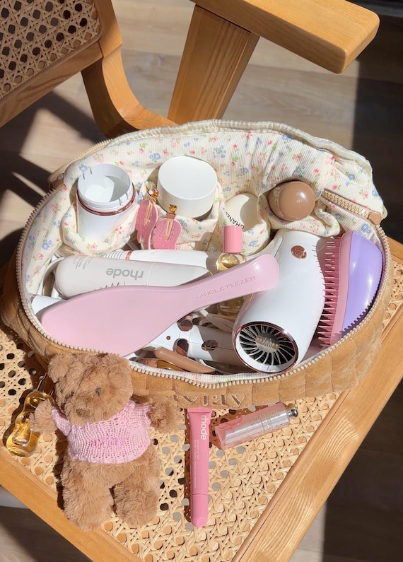 Tan Hairtool Dyson Airwrap XL Vanity Bag | Cute Gift for Her