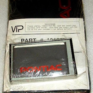 1991 Pontiac Firebird Owners Manual Portfolio Kit with Cassette New Old Stock