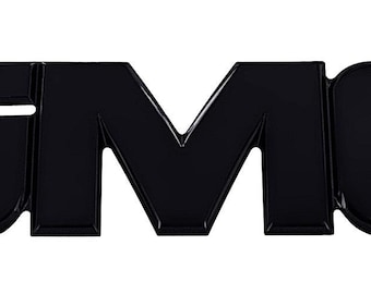 2007-2014 GMC Sierra Front Grille Emblem, Billet Aluminum, New Body Style