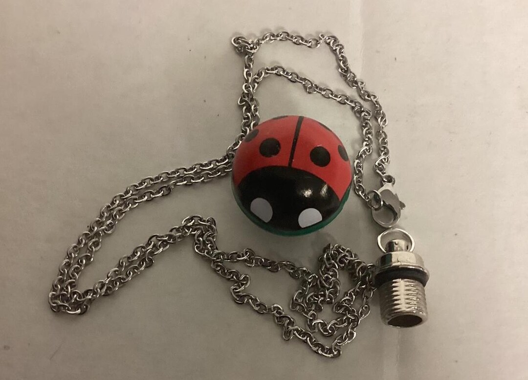 Trik Topz 22” Stainless Chain With Lady Bug Ball - Etsy